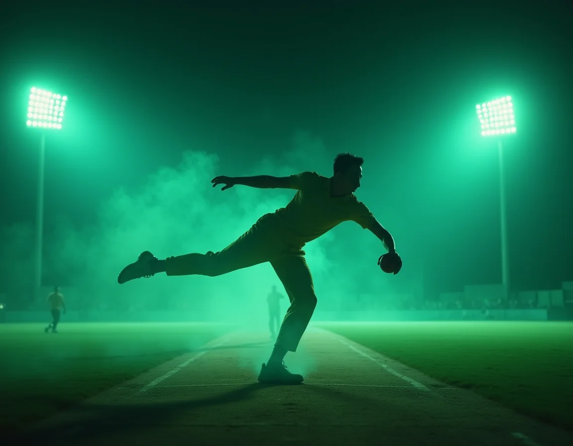 Emerald Cup cricket match poster